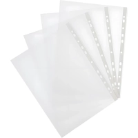 Файл-вкладыш А4 Attache,Стандарт ,25 мк м100шт./уп.с перф.Россия