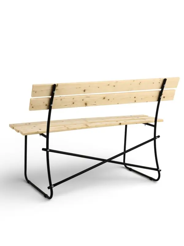 Скамейка деревянная, 120&times;50&times;82.5 см, для дачи и сада