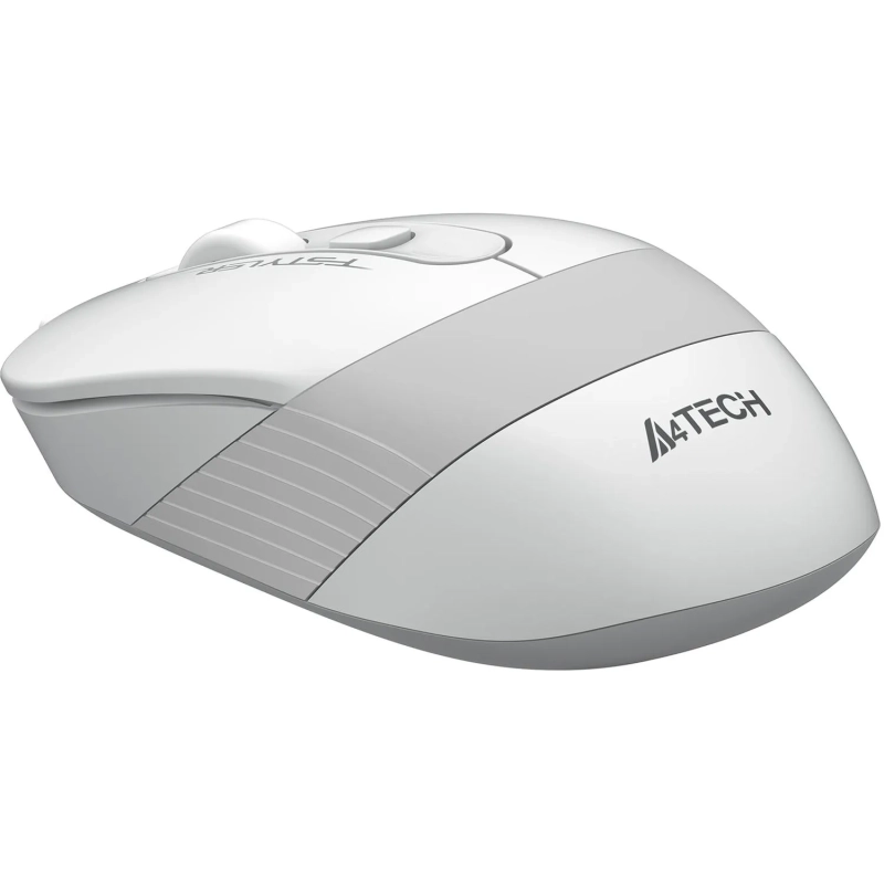 Мышь компьютерная A4Tech Fstyler (FM10 WHITE)белый/серый оптич 1600dpi/4but