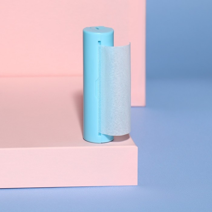 Мыло листовое, в рулоне, d = 2,3 × 9 см, 120 см, цвет голубой