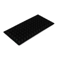 Кассета для рассады Greengo на 105 ячеек, по 20 мл, из пластика, чёрная, 55&times;29.5&times;3 см