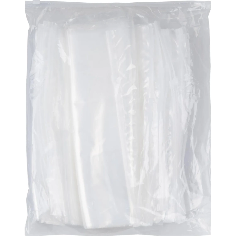 Пакет с замком слайдер EVA прозрачный 60 мкм 30х40, 50 шт/уп