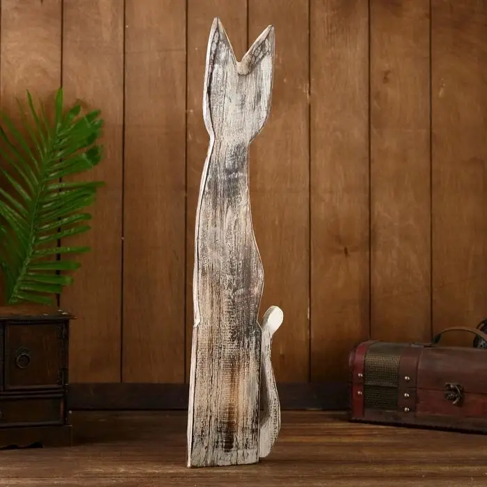 Сувенир дерево Сувенир дерево "Кошка" 60х12х6,5 см