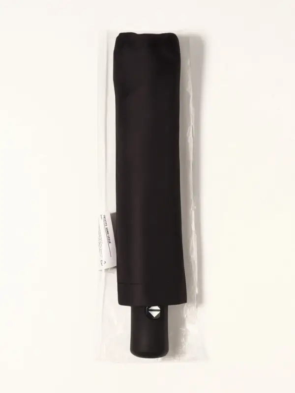 Зонт автоматический Black, 3 сложения, 8 спиц, R=48/55 см, d=96 см, чёрный