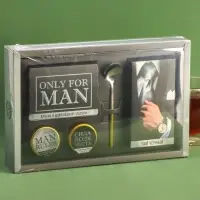 Набор Only for man: крем-мед с апельсином и хлопком, орехи в шоколадной глазури 70 г., чай чёрный, ложка Набор Only for man: крем-мед с апельсином и хлопком, орехи в шоколадной глазури 70 г., чай чёрный, ложка