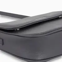 Сумка женская мессенджер TEXTURA на магните, 25&times;7.5&times;19 см, серая