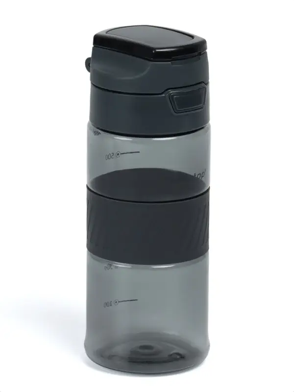 Бутылка для воды Onlytop, 650 мл, чёрная