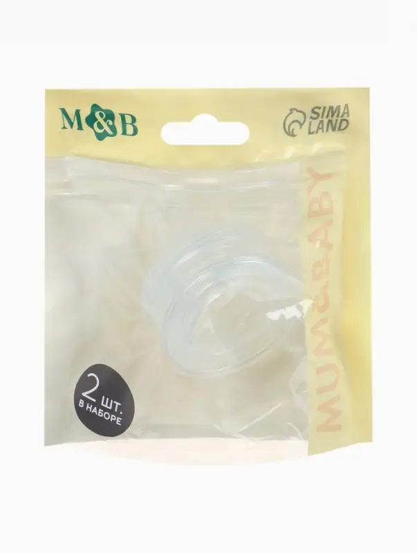 Соска на бутылочку, антиколиковая, 6+ (Х), Mum Effect, широкое горло, 2 шт.