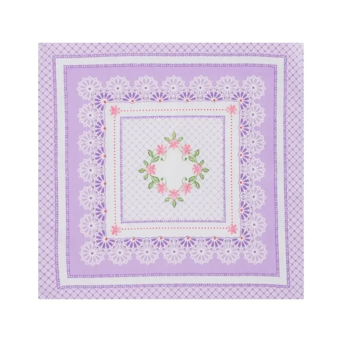 Платки носовые женские &laquo;Этель. Нежность&raquo;, 30&times;30 см, набор 12 шт., рисунок МИКС, хлопок 100%