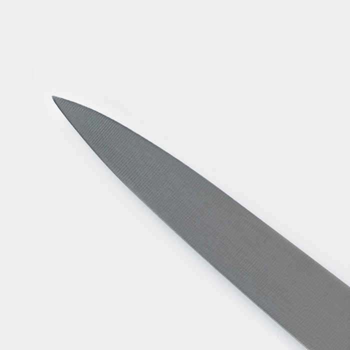 Нож кухонный разделочный Magistro Hinshitsu, нержавеющая сталь, 20,3 см, чёрный Нож кухонный разделочный Magistro Hinshitsu, нержавеющая сталь, 20,3 см, чёрный