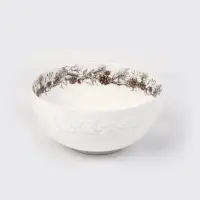 Салатник новогодний WY Magical Winter, 780 мл, 15&times;7 см, фарфор, белый