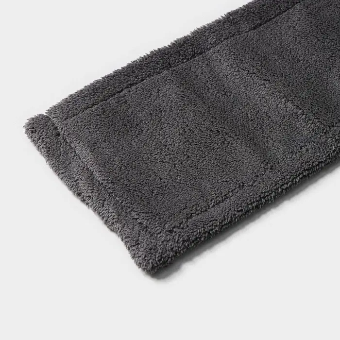 Насадка для плоской швабры &laquo;Доляна&raquo;, 42&times;12 см, микрофибра, 60 г, серая