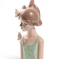Фигурка декоративная &laquo;Девушка в мятном платье&raquo;, 9&times;10&times;22 см