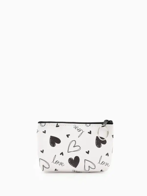 Кошелек жен 13-01-01 Июнь2504, 11*3,5*8,5 см, отд на молнии, белый-черный Кошелек жен 13-01-01 Июнь2504, 11*3,5*8,5 см, отд на молнии, белый-черный