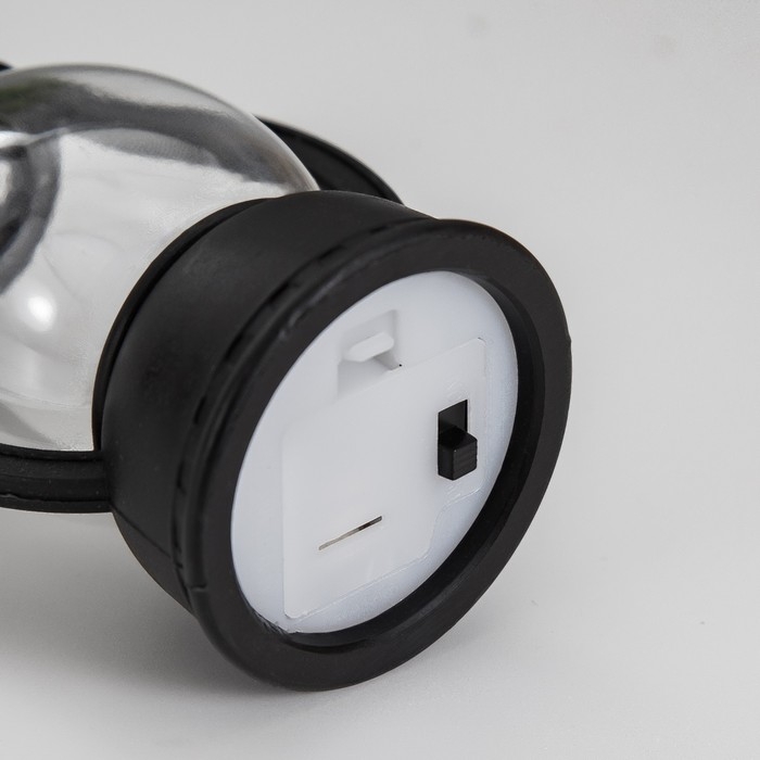 Ночник "Ночной фонарь" LED от батареек 3хAG10 черный 12х19х25 см