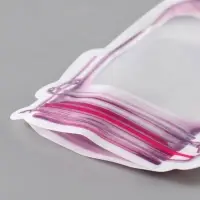 Пакет для хранения "Стеклянная банка с зажимом", застёжка zip-lock, розовый 13,7х19,7 см Пакет для хранения "Стеклянная банка с зажимом", застёжка zip-lock, розовый 13,7х19,7 см