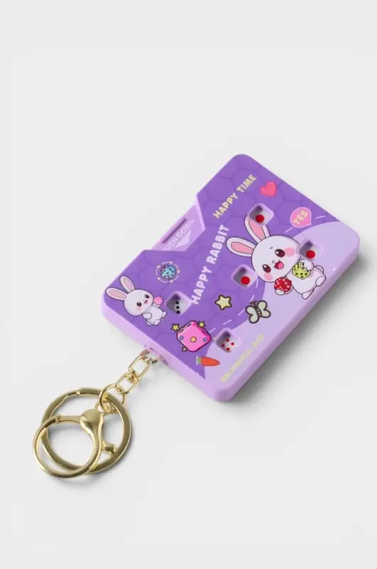 Брелок для ключей &laquo;Игра: Механические кости. Зайчик&raquo;, 8.5&times;5.6&times;0.9 см