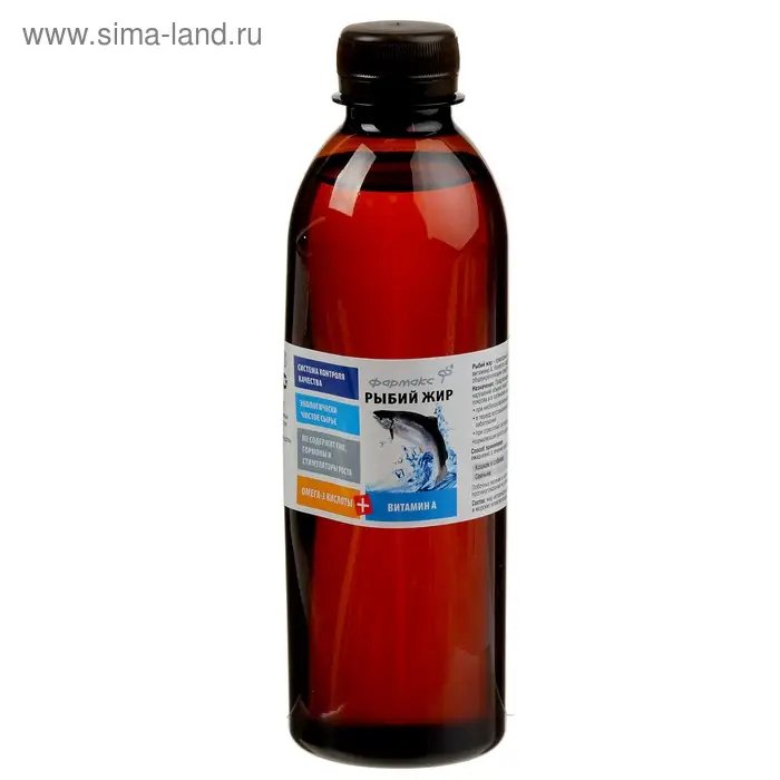 Рыбий жир ветеринарный с витамином A, для животных, 330 мл Рыбий жир ветеринарный с витамином A, для животных, 330 мл