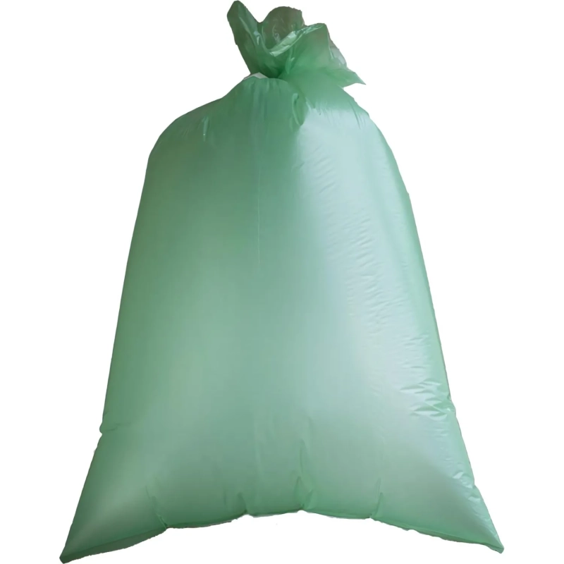 Мешки для мусора  ПНД 120л 25мкм 20шт/рул зеленые 70х110 см Luscan