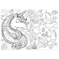 Раскраска &laquo;Единорожки&raquo;, 12 стр., А5