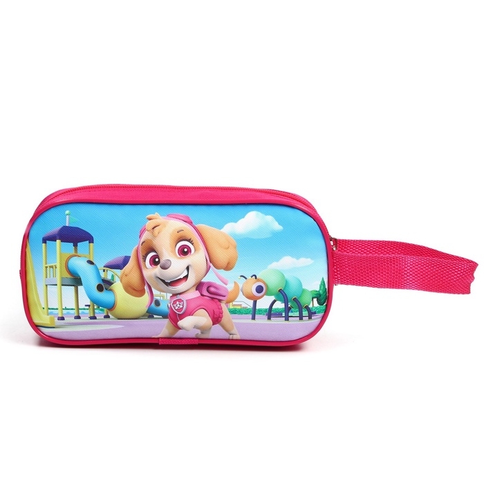 Сумка детская на молнии 22×11×1,5 см для девочки, косметичка, Щенячий патруль Сумка детская на молнии 22×11×1,5 см для девочки, косметичка, Щенячий патруль