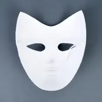 Маска под роспись "Карнавальная", с красками