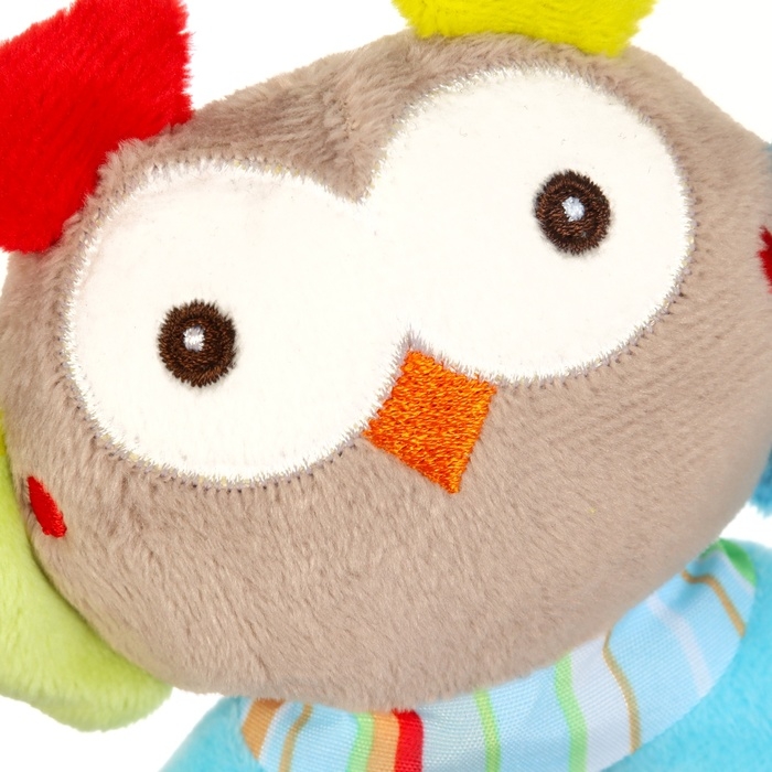 Погремушка мягкая на кольце «Совушка», Крошка Я Погремушка мягкая на кольце «Совушка», Крошка Я