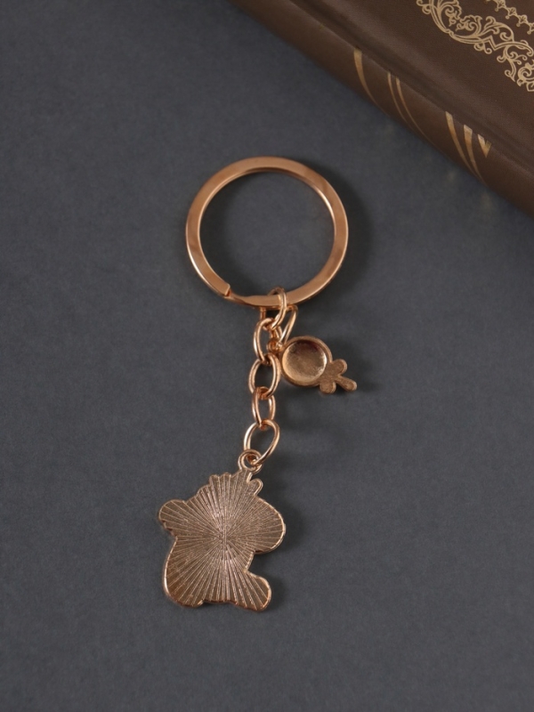 Брелок металл, эмаль "Единорог и леденец" 9 см