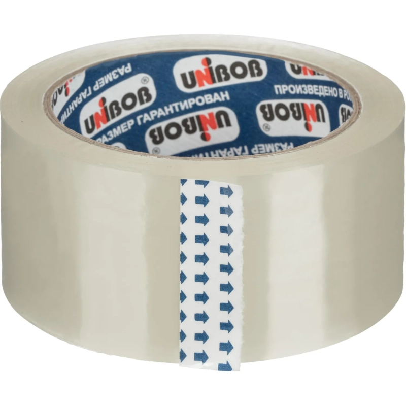 Клейкая лента одностор. упаковоч. UNIBOB 700 48ммх66м47мкм, прозр.,36шт/уп