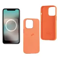Чехол iPh 13 Pro Silicon Case 100% ORG Mari Gold (MagSafe + анимация NFC) c LOGO