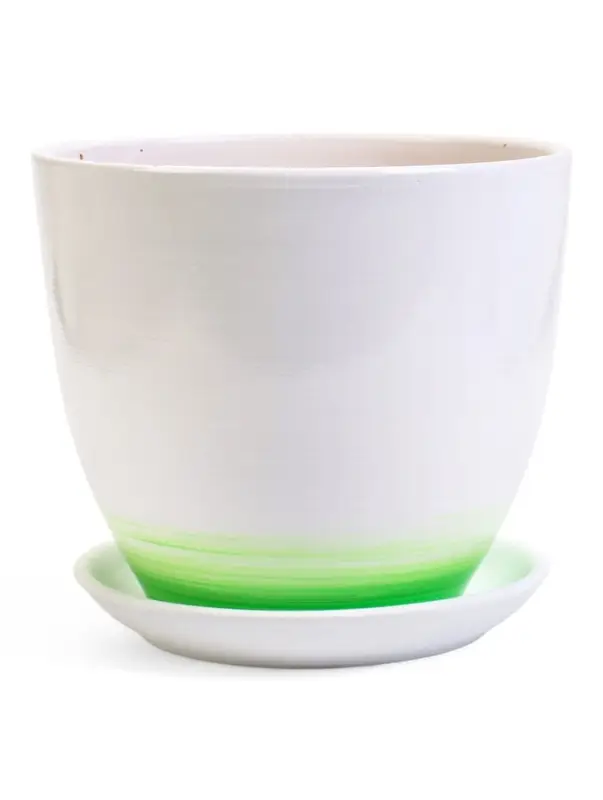 Горшок цветочный поддоном 5 л, керамика, Азия (М) Горшок цветочный поддоном 5 л, керамика, Азия (М)