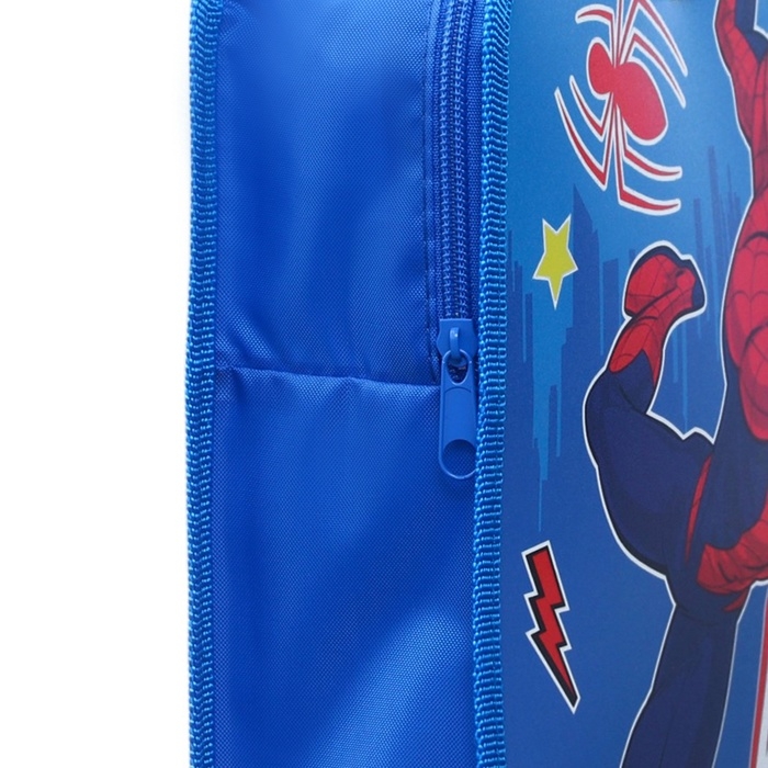 Папка пластиковая с ручками А4, на молнии, 80х330х240 мм, Человек-паук Папка пластиковая с ручками А4, на молнии, 80х330х240 мм, Человек-паук