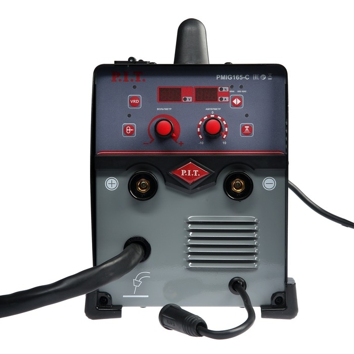 Сварочный инвертор PMIG165-С, полуавтомат, 5.2 кВт, 165 А, ММА 2,5-4мм MIG 0,6-1мм Сварочный инвертор PMIG165-С, полуавтомат, 5.2 кВт, 165 А, ММА 2,5-4мм MIG 0,6-1мм