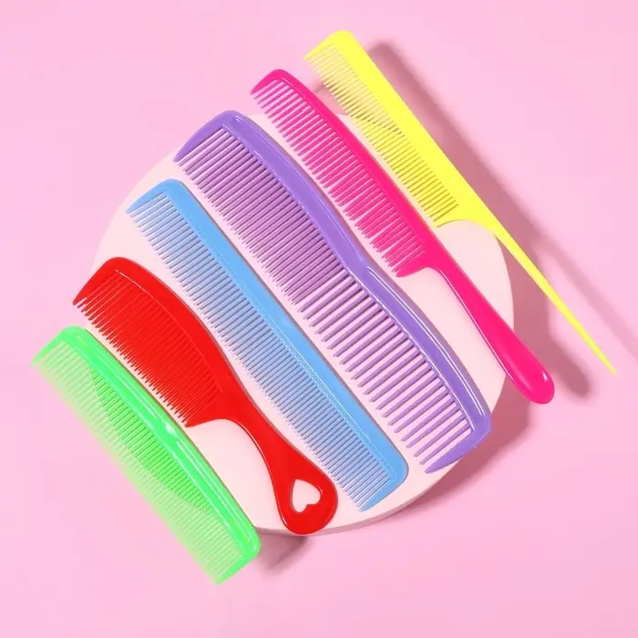 Набор расчёсок, 6 предметов, МИКС Набор расчёсок, 6 предметов, МИКС