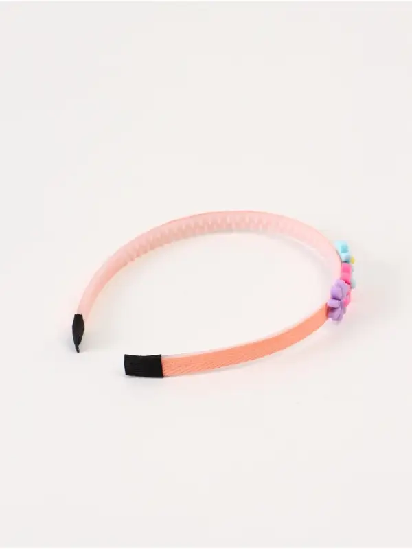 Ободок для волос «Цветы» розовый, Винкс