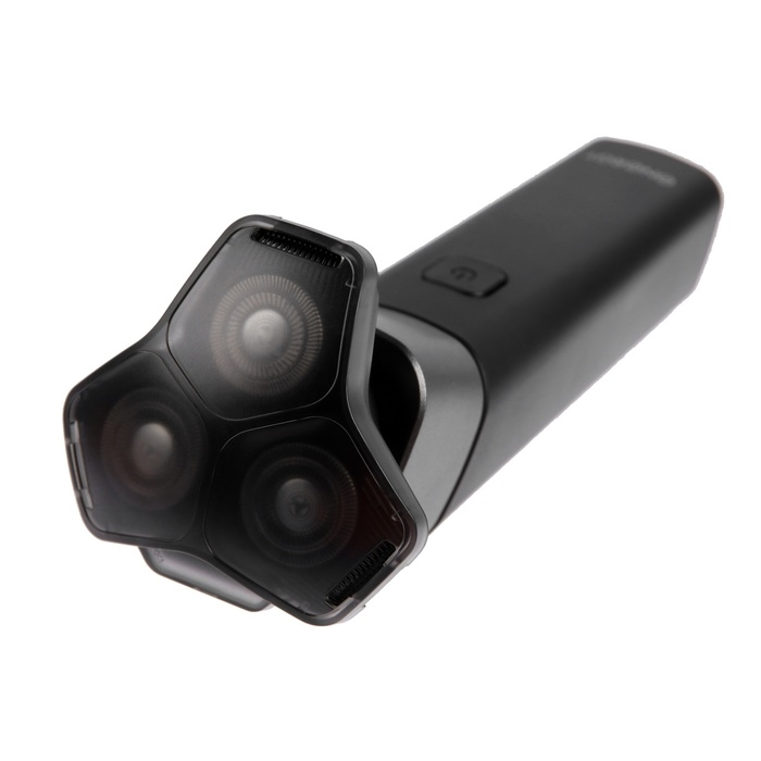 Электробритва Energy EN-729, 3 Вт, роторная, 3 головки, влажное бритьё, от АКБ, чёрная Электробритва Energy EN-729, 3 Вт, роторная, 3 головки, влажное бритьё, от АКБ, чёрная