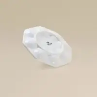 Подставка для яиц SL Home &laquo;Пасхальные кролики&raquo;, 19&times;9 см, 8 ячеек, доломит, белая