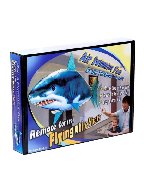 Летающая рыба &laquo;Акула&raquo;, на радиоуправлении (гелий не входит в комплект)
