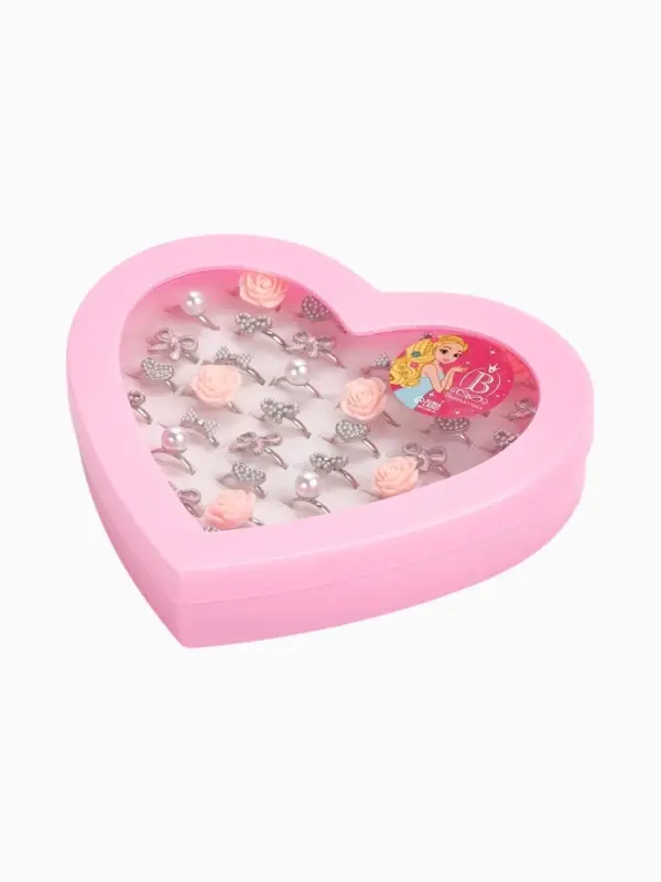 Кольцо &laquo;Выбражулька. Любовь&raquo;, форма МИКС, цвет МИКС, безразмерное