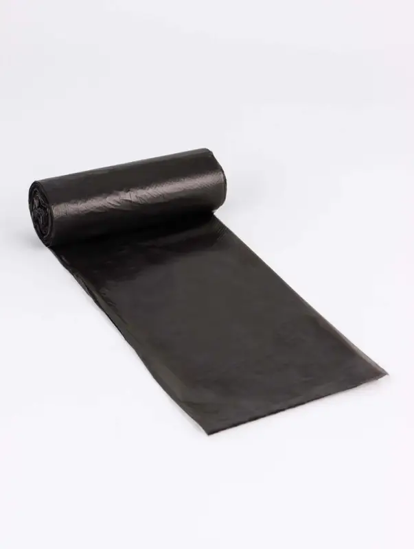 Мешки для мусора 35 л, ПНД, 10 мкм, 30 шт. в рулоне, чёрные