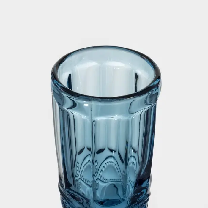 Бокалы для шампанского Magistro &laquo;Ла-Манш&raquo;, 160 мл, 7&times;20 см, набор 2 шт., стекло, синие