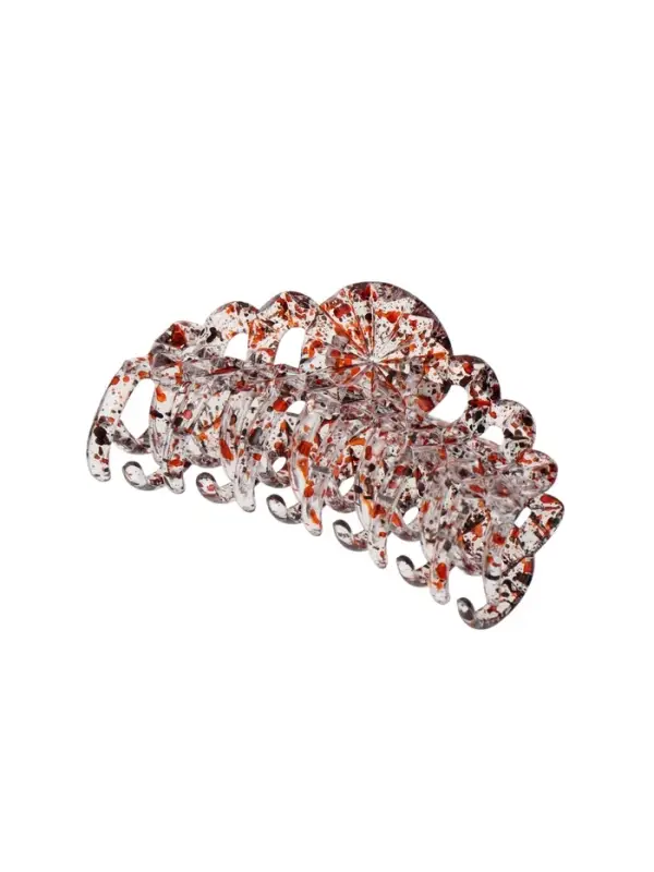 Крабик для волос &laquo;Бетуль&raquo;, узор, 9 см, МИКС