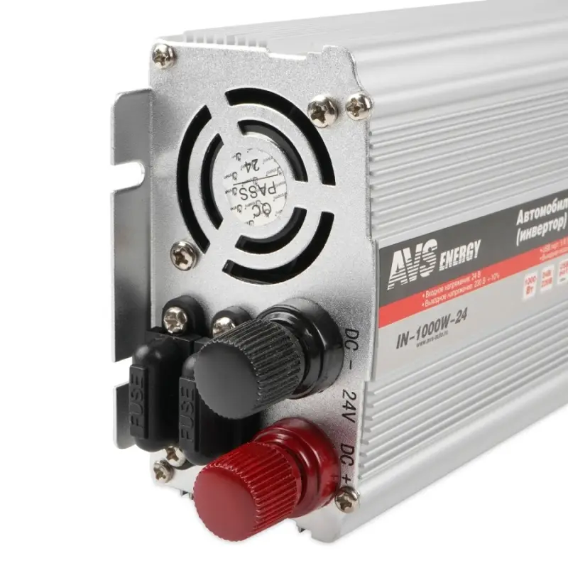 Автомобильный инвертор 24/220V AVS IN-1000W-24