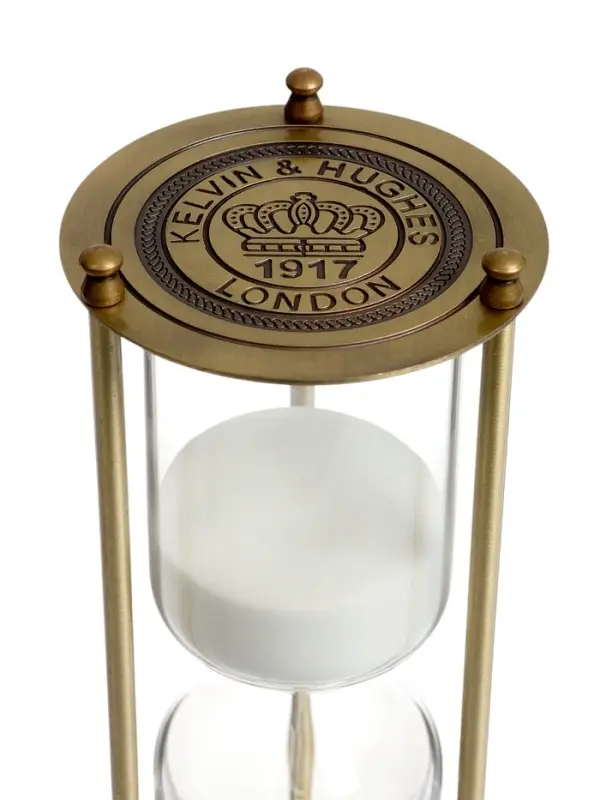 Песочные часы, на 60 минут, 8&times;21 см, металлические, медные