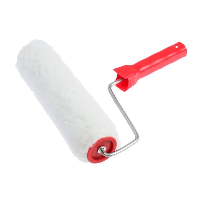 Валик ЛОМ, искусственный мех, 250 мм, рукоятка d=6 мм, D=50 мм, ворс 20 мм Валик ЛОМ, искусственный мех, 250 мм, рукоятка d=6 мм, D=50 мм, ворс 20 мм