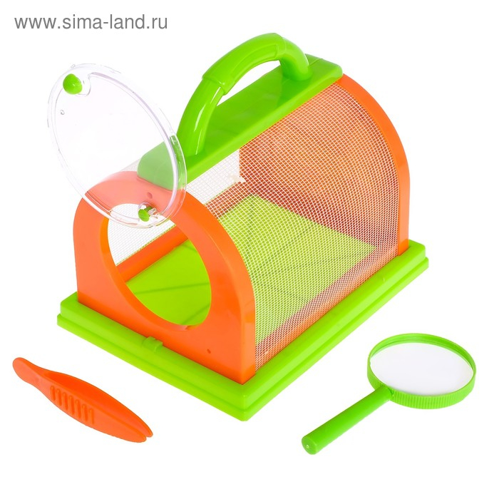 Набор для исследований «Юный биолог», для ловли насекомых, цвета МИКС Набор для исследований «Юный биолог», для ловли насекомых, цвета МИКС