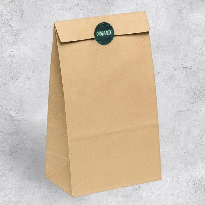 Наклейки для бизнеса Organic, 50 шт, 4 х 4 см