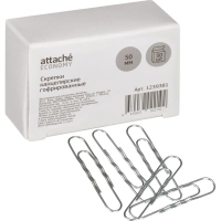 Скрепки оцинкованные, 50 мм, гофрирован., 50 шт/уп