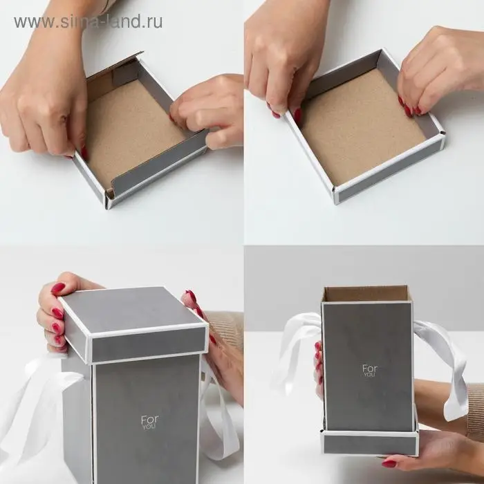 Набор коробок 3 в 1 «Кружево», 10 × 18, 14 × 23, 17 × 25 см Набор коробок 3 в 1 «Кружево», 10 × 18, 14 × 23, 17 × 25 см