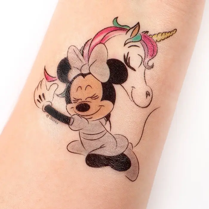 Набор детских татуировок «Минни Маус: Единорог» Набор детских татуировок «Минни Маус: Единорог»